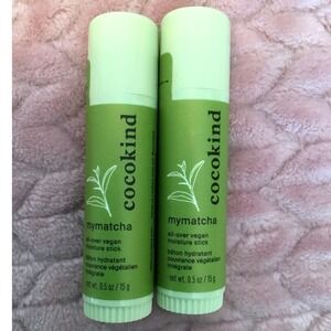 Cocokind mymatcha all-over vegan moisture stick lip balm dry spots new 0.5 oz